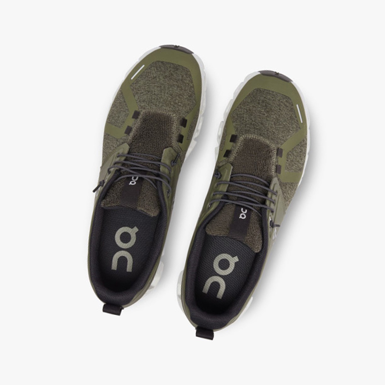 On Running Cloud 5 Terry Muške Tenisice Olive/Thorn | 7653KEBQH