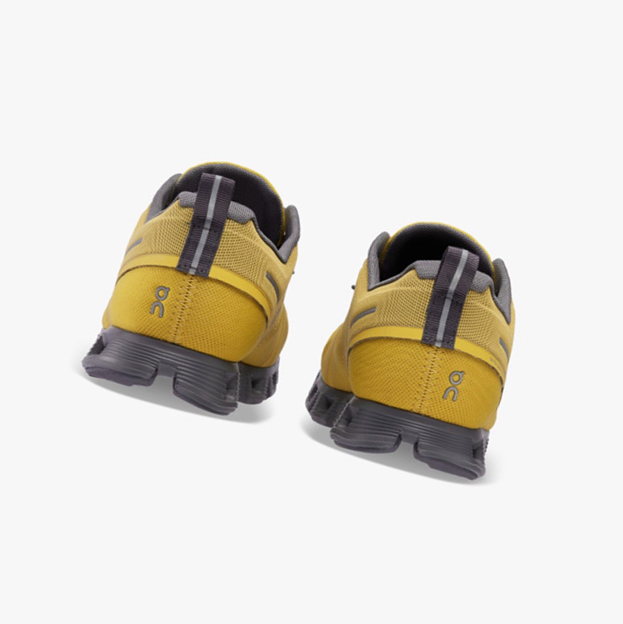 On Running Cloud 5 Waterproof Muške Tenisice Mustard/Rock | 8435TEPOU