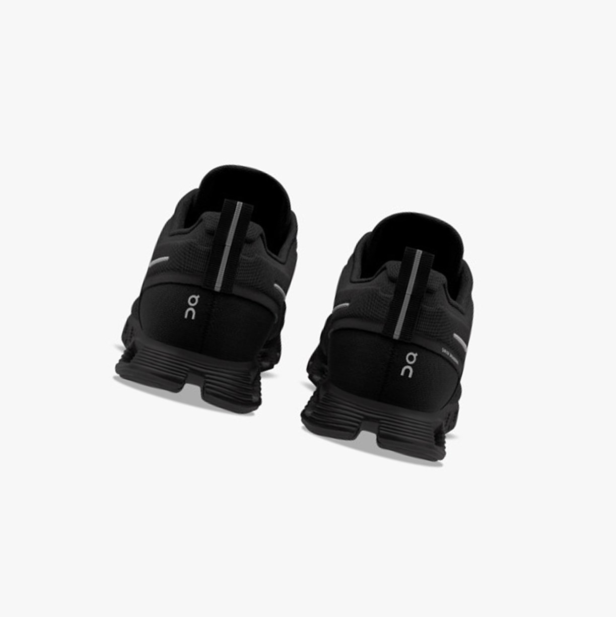 On Running Cloud 5 Waterproof Muške Tenisice Crne | 8502VJHAZ