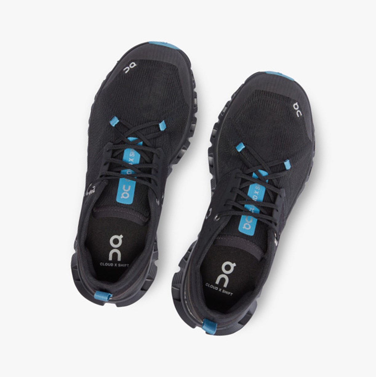 On Running Cloud X 3 Shift Ženske Tenisice Black/Niagara | 2736LXVQJ