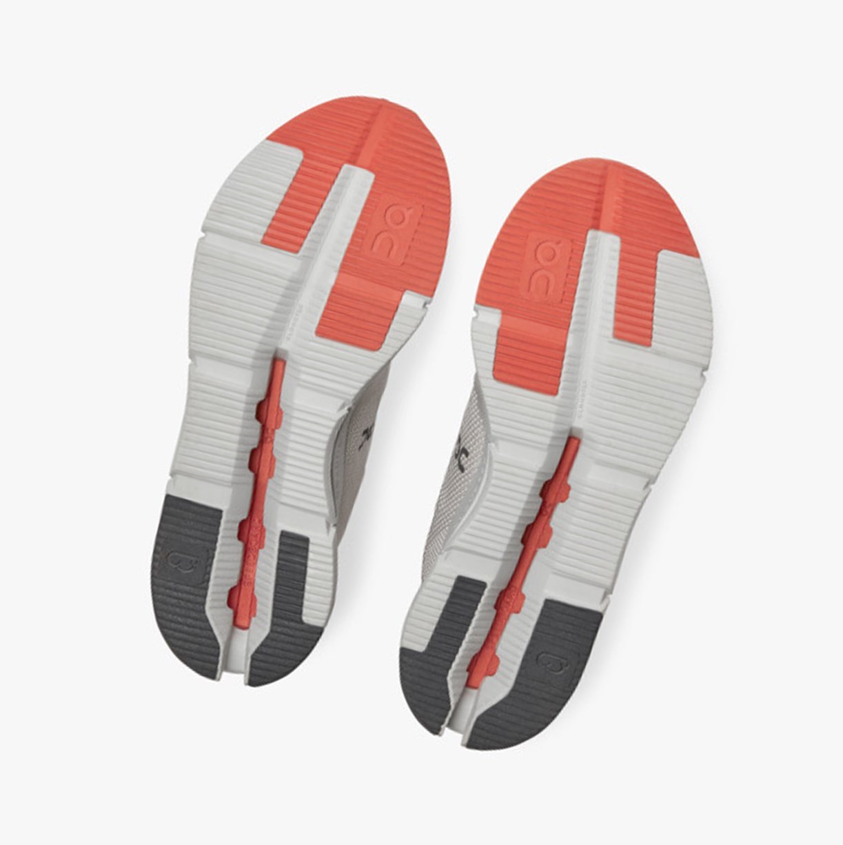 On Running Cloudnova Muške Tenisice Silver/Orange | 3871CPTZV