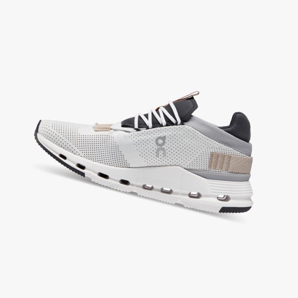 On Running Cloudnova Ženske Tenisice White/Sand | 8245VBAYK