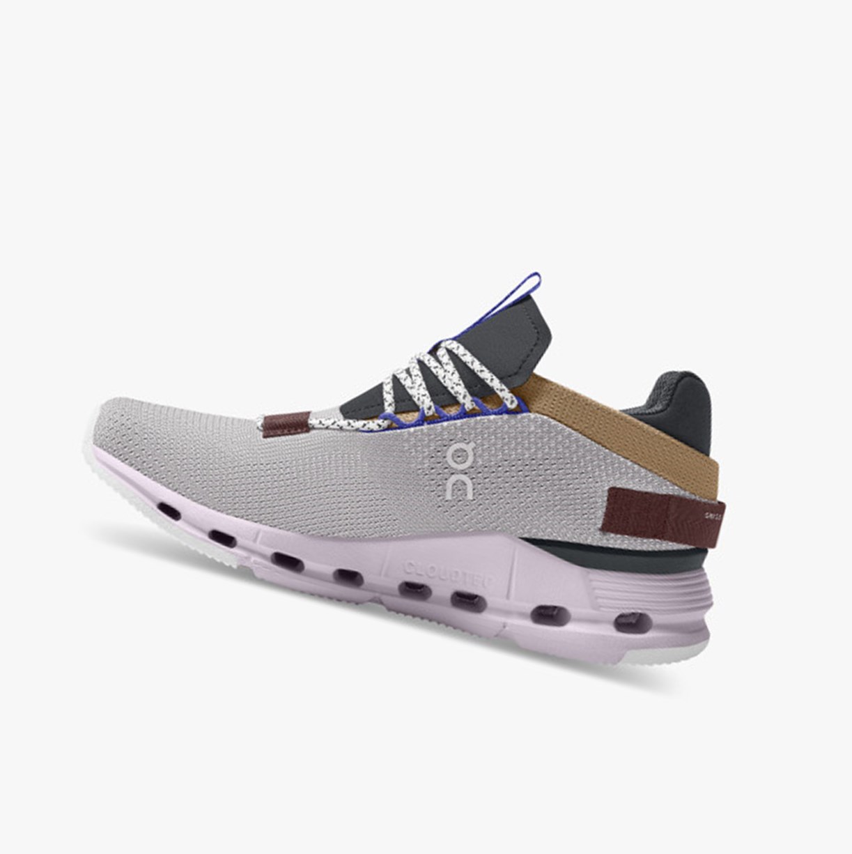 On Running Cloudnova Ženske Tenisice Zinc/Lily | 4089WXPKZ