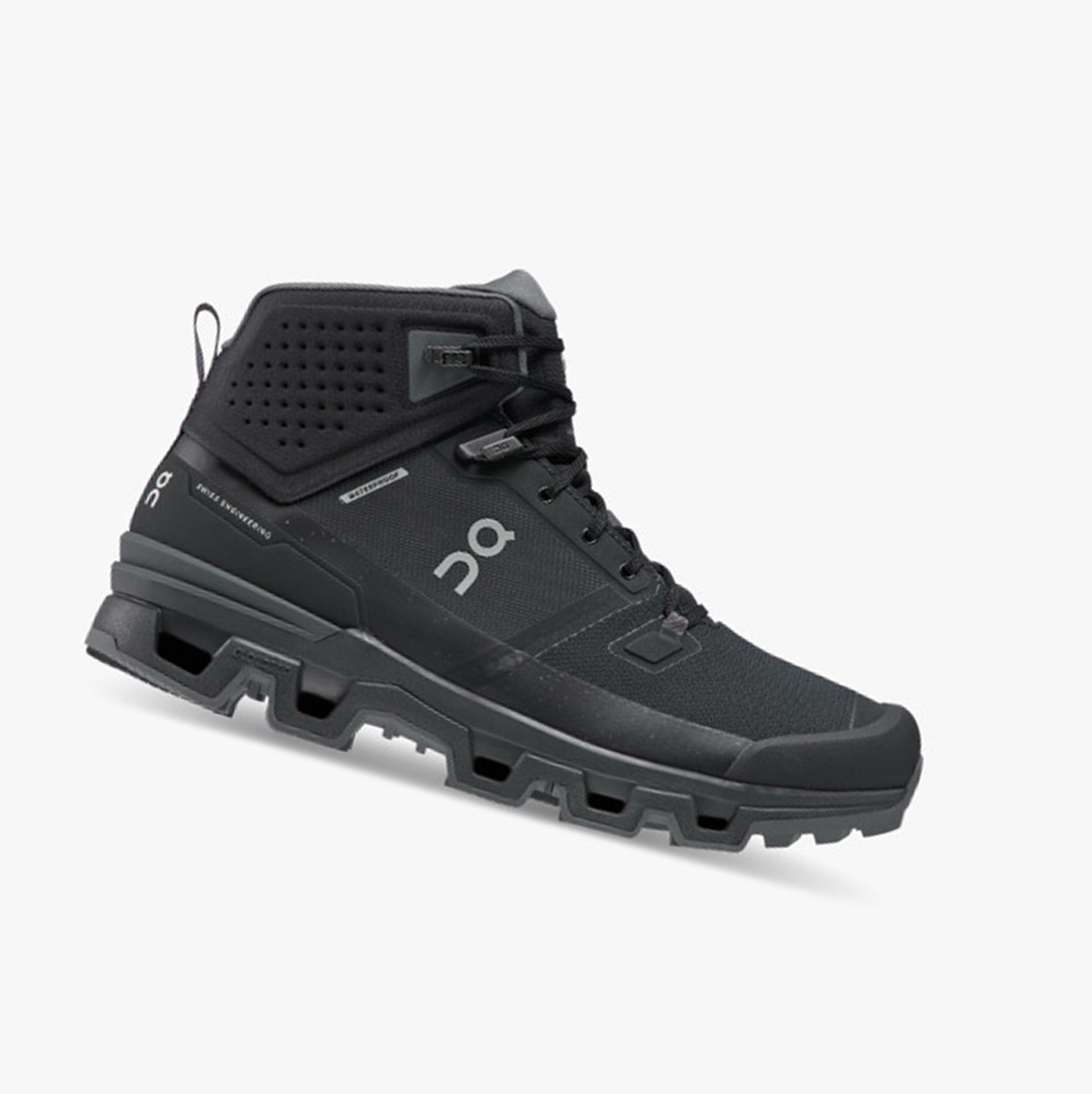 On Running Cloudrock 2 Waterproof Muške Planinarske Cipele Black/Eclipse | 4967MLGTH