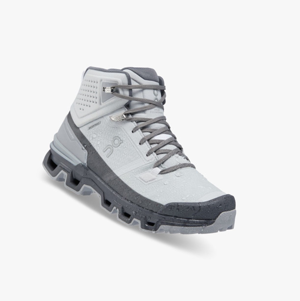 On Running Cloudrock 2 Waterproof Ženske Planinarske Cipele Glacier/Eclipse | 0923ZTFUW