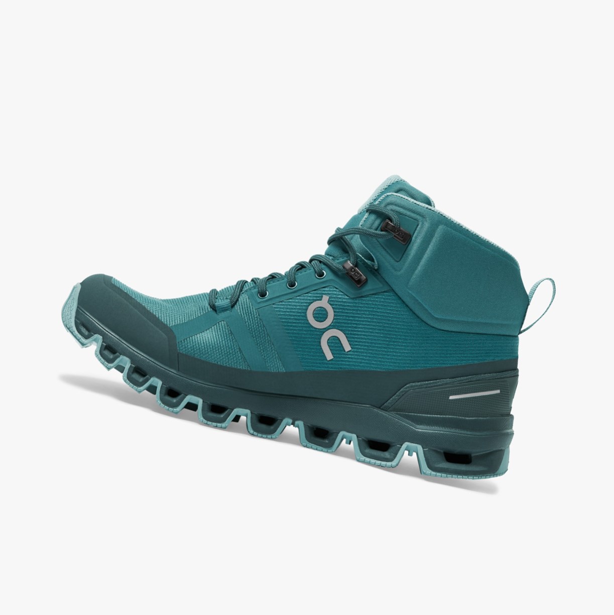 On Running Cloudrock Waterproof Ženske Planinarske Cipele Zelene | 7540FCNWH