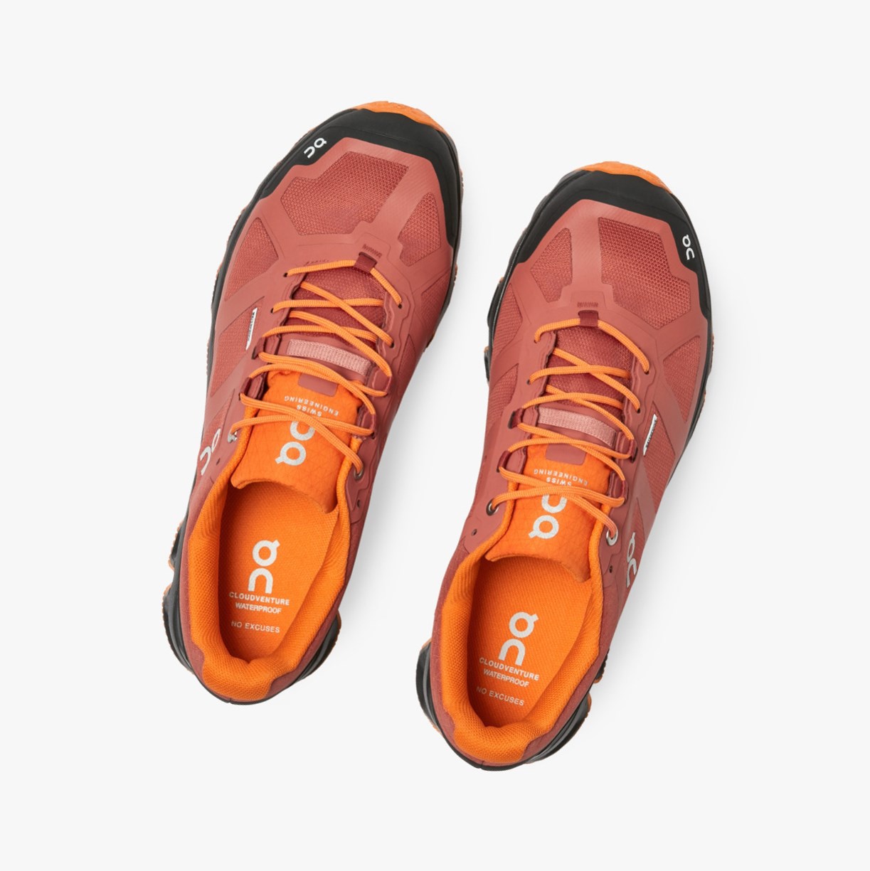 On Running Cloudventure Waterproof Muške Tenisice Za Trčanje Narančaste | 9473LNQMX