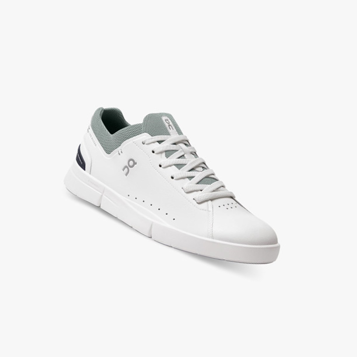 On Running THE ROGER Advantage Muške Tenisice White/Eucalyptus | 0189JGSLE