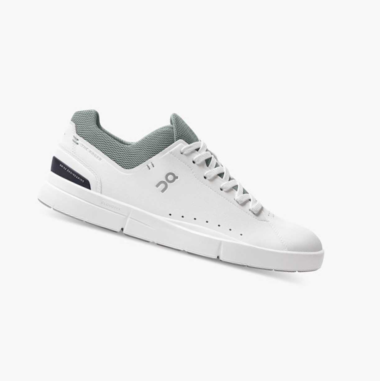 On Running THE ROGER Advantage Muške Tenisice White/Eucalyptus | 0189JGSLE
