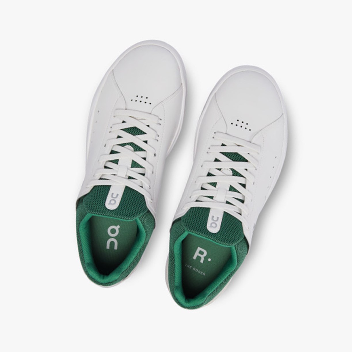 On Running THE ROGER Advantage Muške Tenisice White/Green | 1042UGBWP