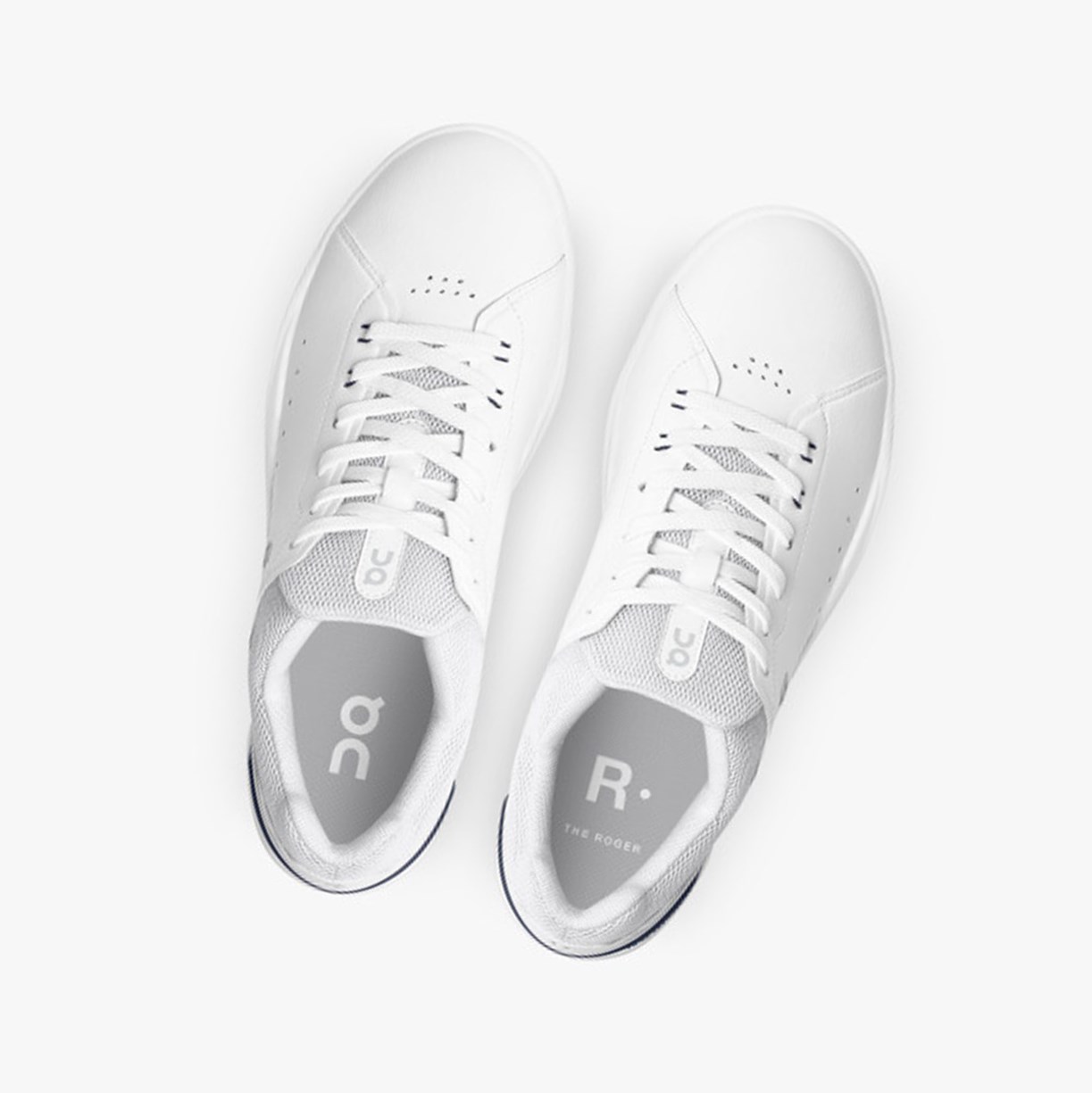 On Running THE ROGER Advantage Muške Tenisice White/Ink | 5174EMSLJ