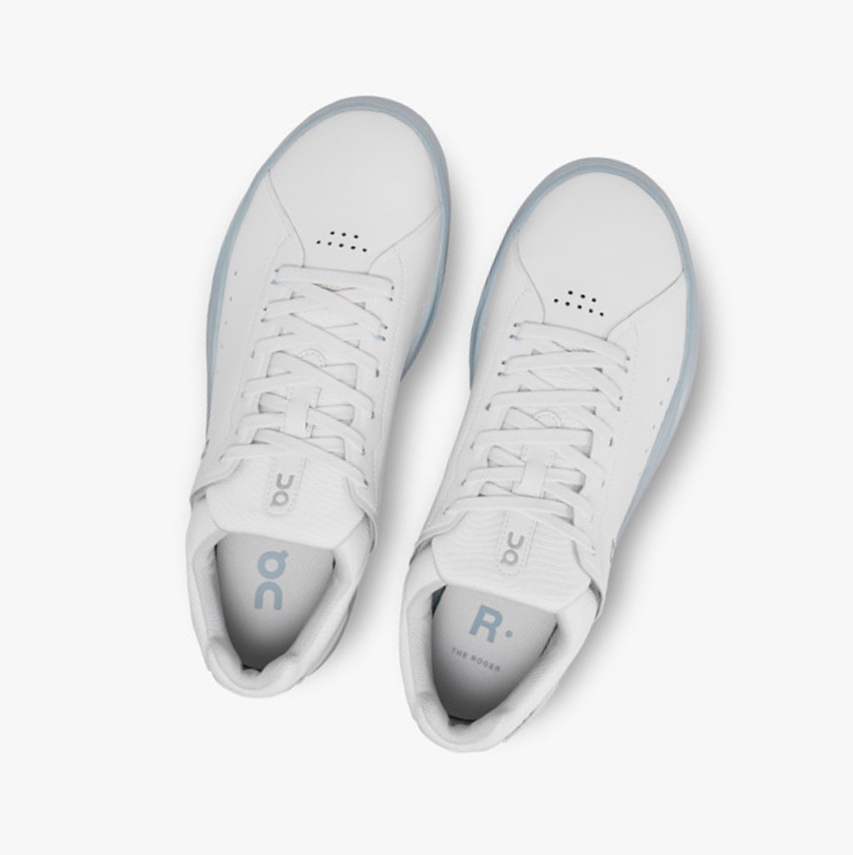 On Running THE ROGER Advantage Muške Tenisice White/Chambray | 6590BJGOE
