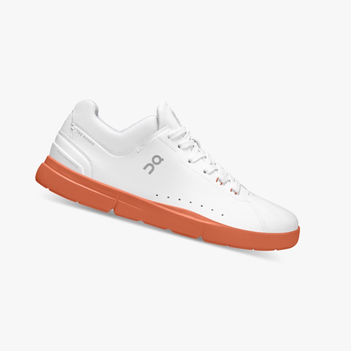 On Running THE ROGER Advantage Muške Tenisice White/Canyon | 7180GWFEP