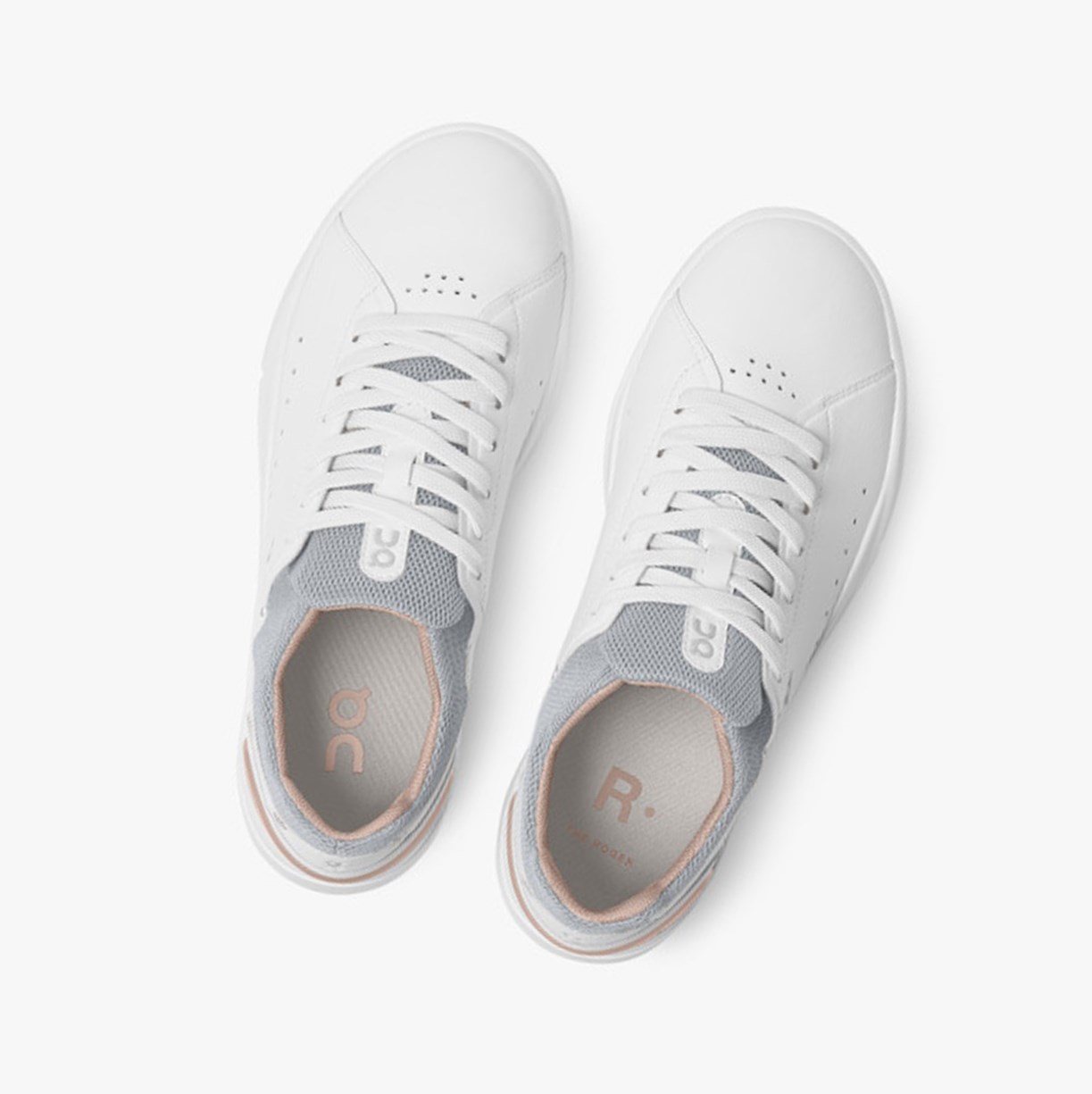 On Running THE ROGER Advantage Ženske Tenisice White/Rose | 0243ASVLD