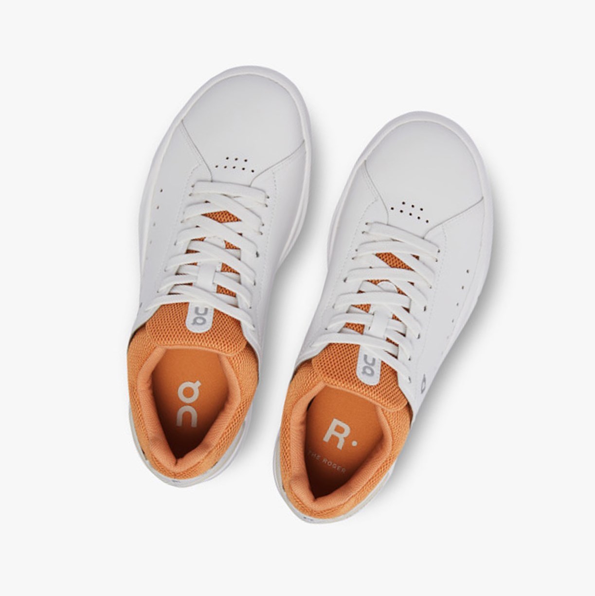 On Running THE ROGER Advantage Ženske Tenisice White/Copper | 3298GFMTD