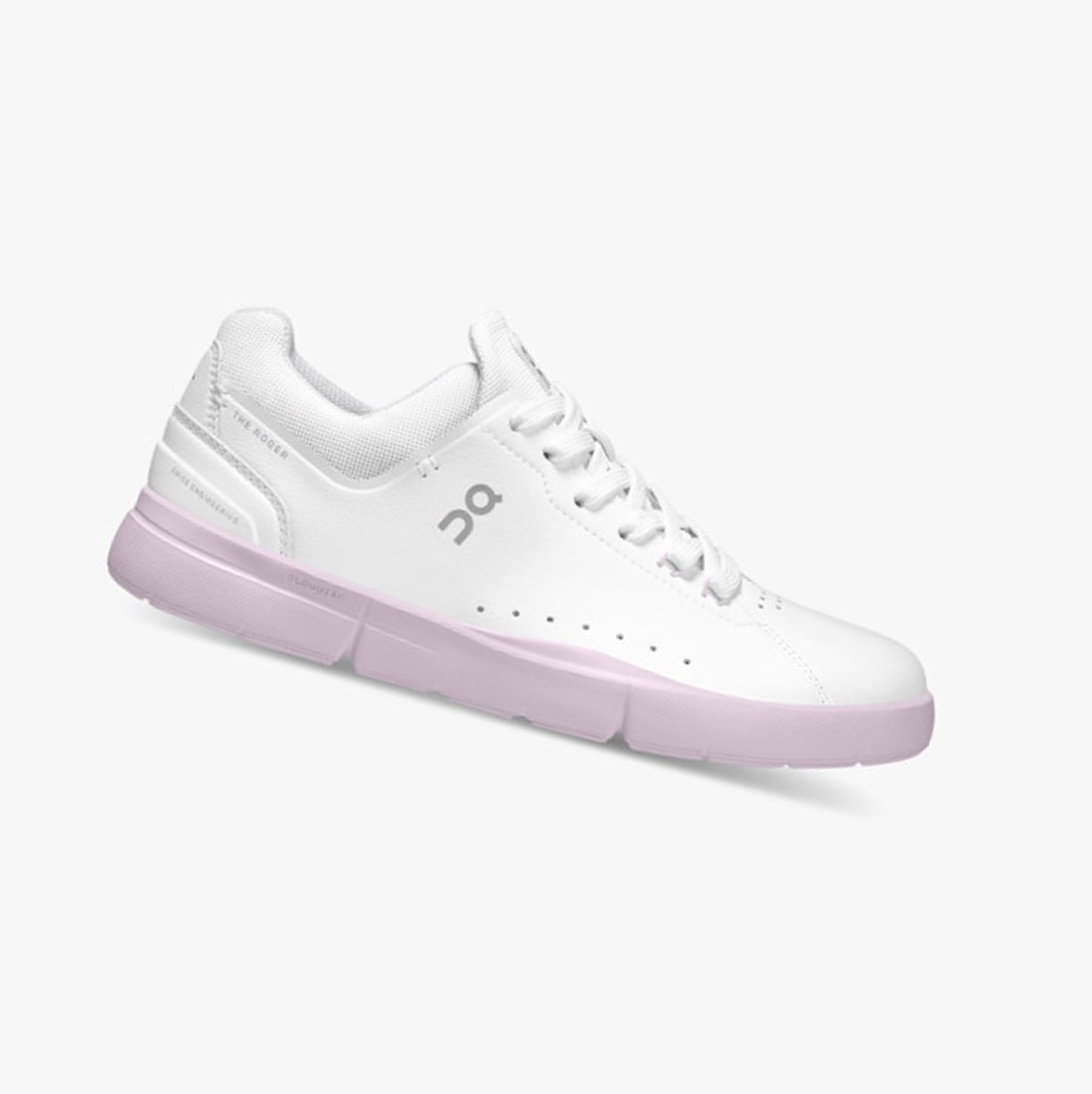 On Running THE ROGER Advantage Ženske Tenisice White/Lily | 5039UMXEF