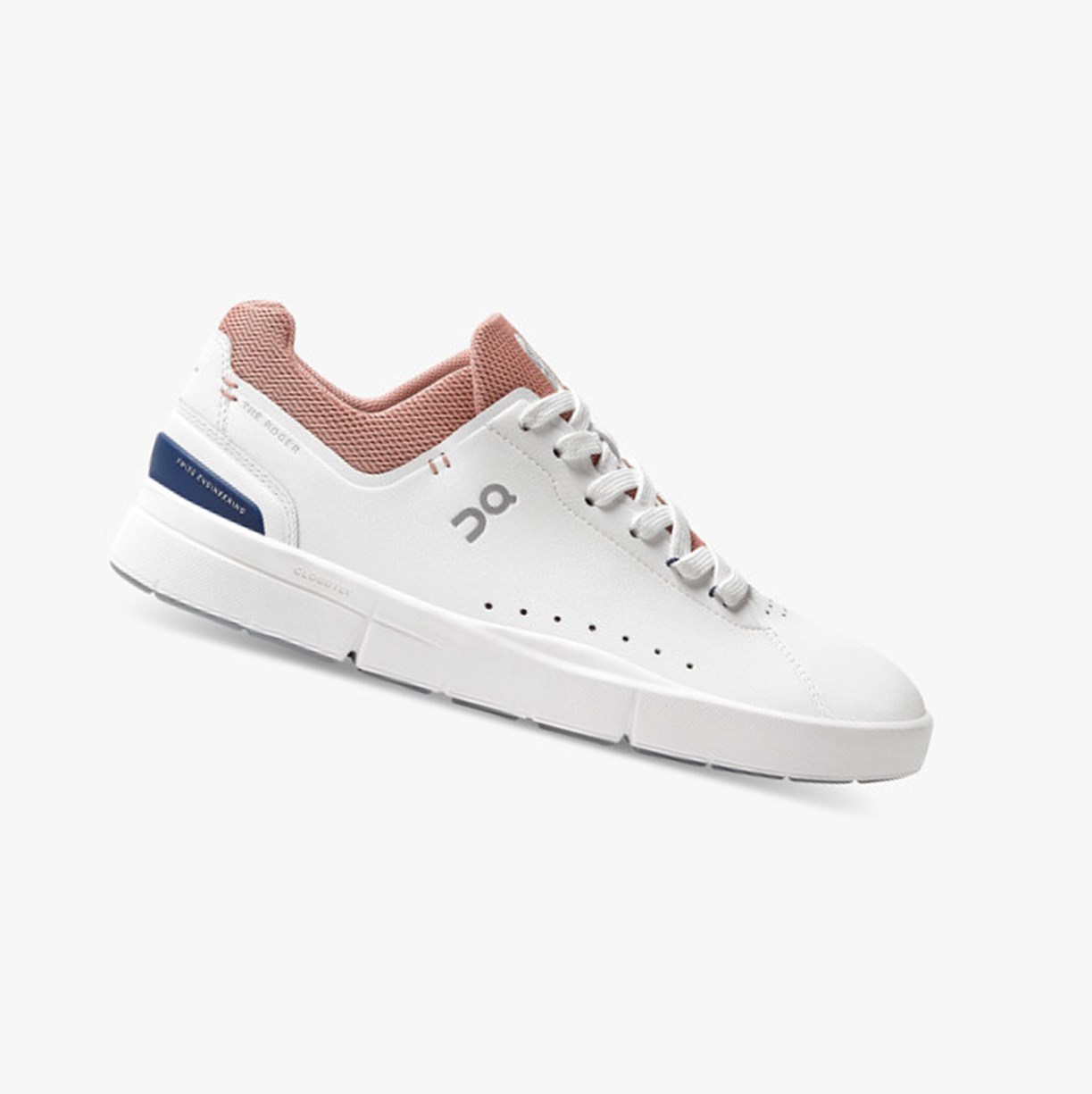 On Running THE ROGER Advantage Ženske Tenisice White/Dustrose | 8019NDQYB