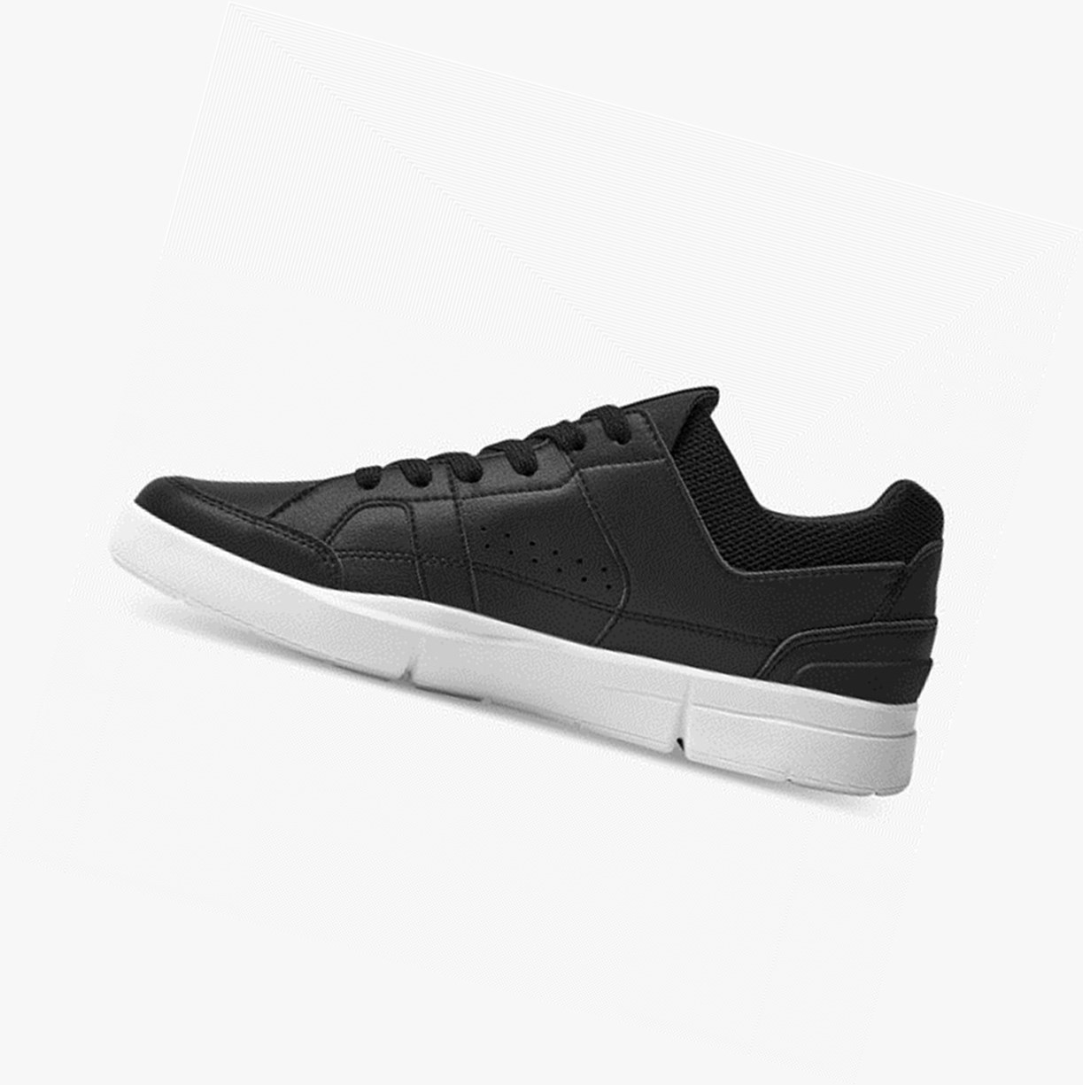On Running THE ROGER Clubhouse Ženske Tenisice Black/White | 8269CMQWJ