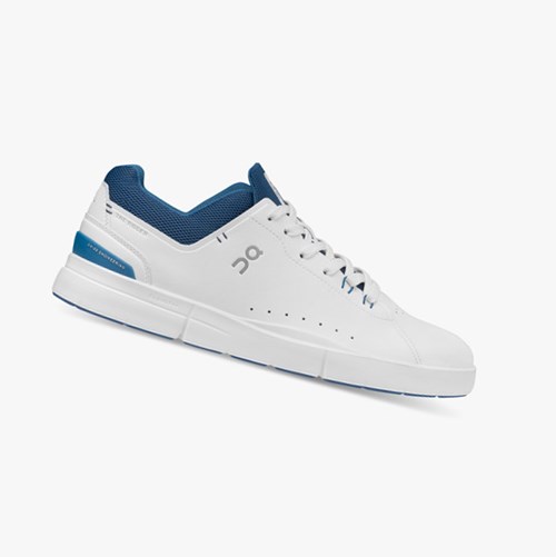 On Running THE ROGER Advantage Muške Tenisice White/Cobalt | 3176VWKXP