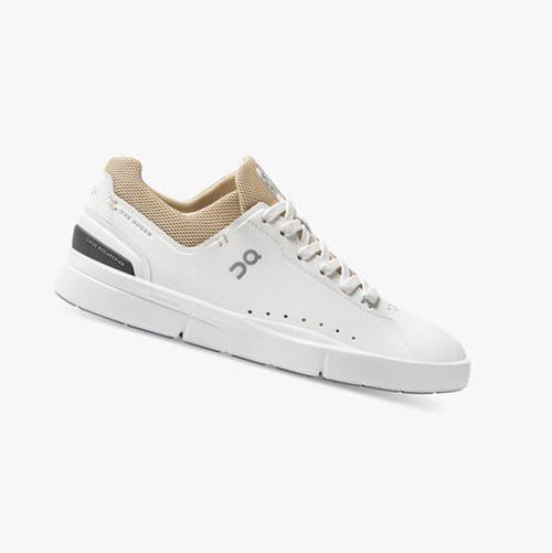 On Running THE ROGER Advantage Ženske Tenisice White/Sand | 3149AJQWN